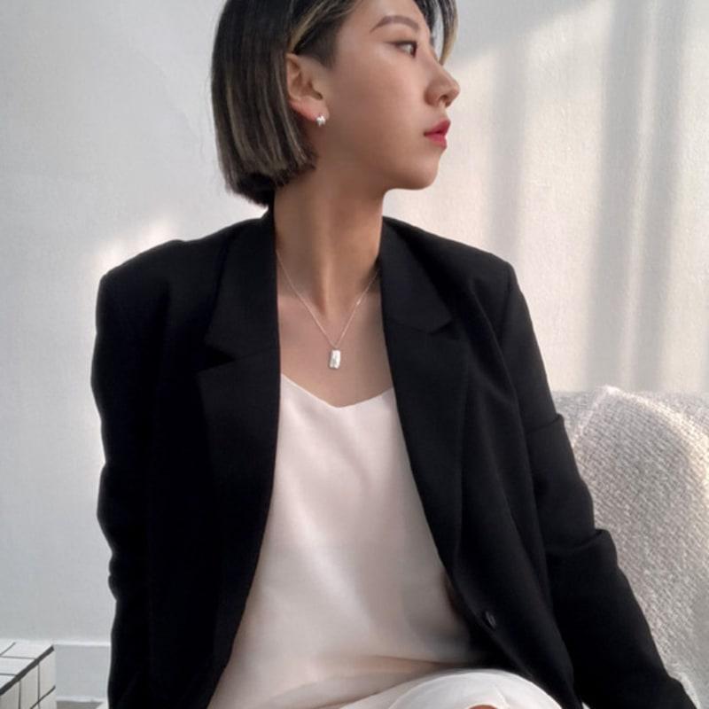 metamic Bark Texture Necklace