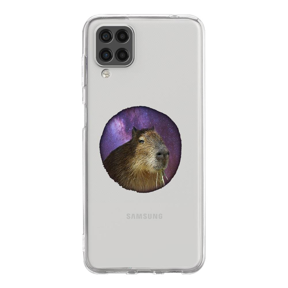 Cute Cartoon Capybara Phone Case For Samsung Galaxy A13 A33 A73 A53 A23 A51 A71 A21S A12 A11 A31 A41 A03S A22 A52 A32 5G Cover