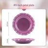 Wuhua Nordic Gradient Pink Petal Dinner Plate