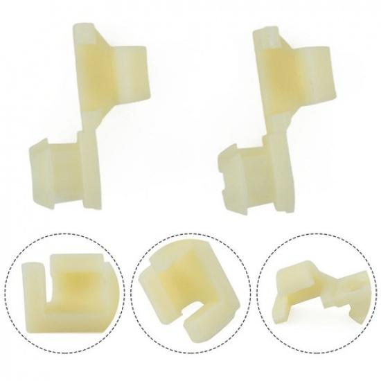 2pcs Tailgate Handle Rod Clips Clamp For Chevrolet Fit C/K C1500 C2500 C3500