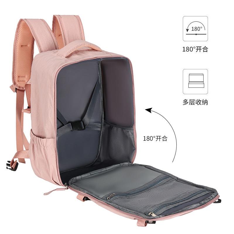 New backpack large-capacity short-distance travel bag backpack multi-functional business luggage bag college student schoolbag
