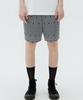 MATCHGLOBE Check Elastic Shorts (Black)