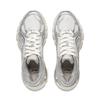 Li Ning Lijun BOW Trend Sports Shock Absorption Non-Slip Wear-Resistant Low-Top Casual Shoes Women Casual Shoes Silver AZGV028-1