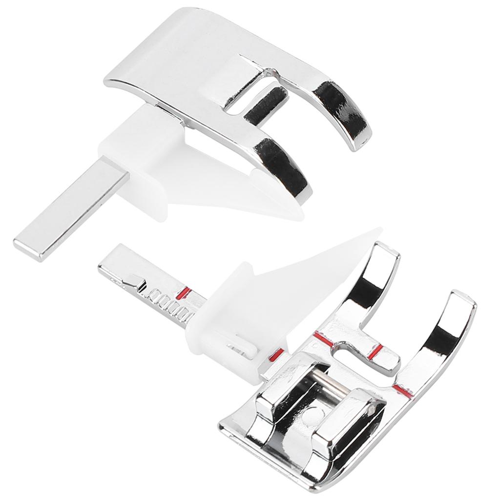 2 Stück Verstellbarer Führungsnähfuß für SingerButterfly Nähmaschinen