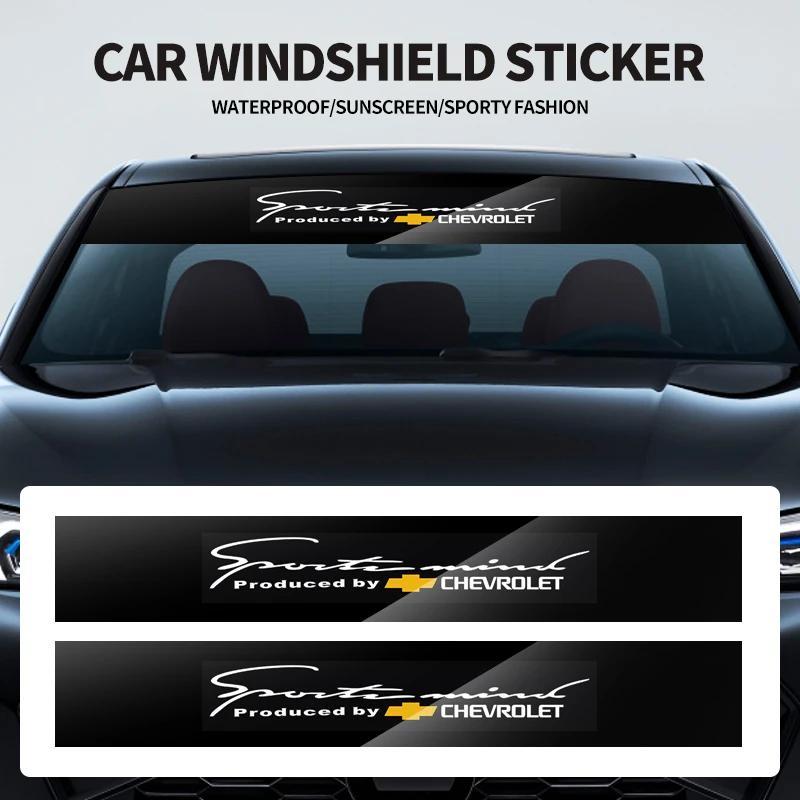 Bwlk1 Auto Frontscheibenaufkleber Auto Dekorations-Aufkleber für Chevrolet Silverado Impala Malibu Equinox Cruze Camaro Cavalier Blazer