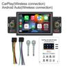 1 Din Car Radio CarPlay Android-Auto 5 Inch MP5 Player Bluetooth Hands Free A2DP USB FM Receiver Audio System Head Unit SWM151C