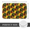 Bob Marley Reggae rutschfeste Fußmatte Bodenmatte Sandkratzmatte Teppich für Kücheneingang Haus Badezimmer Wohnzimmer Fußmatte