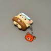 Cute swimming ring easy bear AirPods pro1 apple bluetooth headset case 1st generation cartoon protective case for women