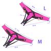 Male Chastity Belt Fixed Chastity Body Auxiliary Chastity Lock Elastic Band Sexy Adult Toys Red No Heart [KKSEXY] Pants, 3-Way Belt, Accessory,