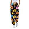 Women's Casual Fashion Sweatpants Halloween Printed Casual Pants