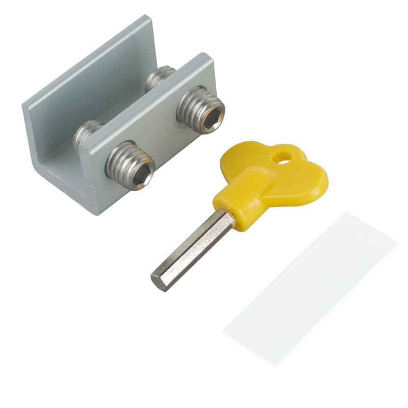 Adjustable Aluminum Alloy Sliding Window Lock Child Protection Anti-Theft Limiter – Durable Home Safety Accessory