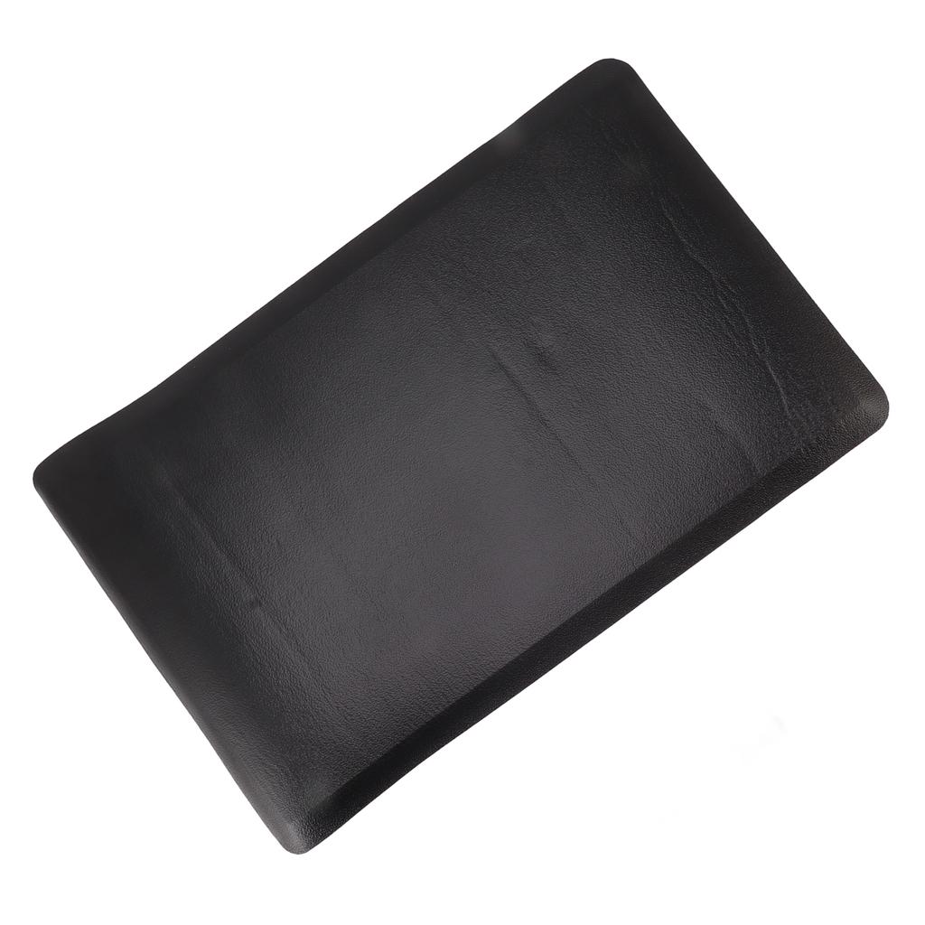 Kitchen Mat Waterproof Oilproof Floor Mat Rug 44x70cm Home Decoration Black for Office Hotel