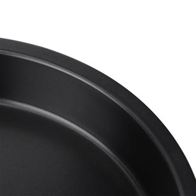 Durable Carbon Steel Baking Tray Hard Coating Fast Heating Pizza Baking Tray Easy Clean Nonstick Pudding Mould Oven Use