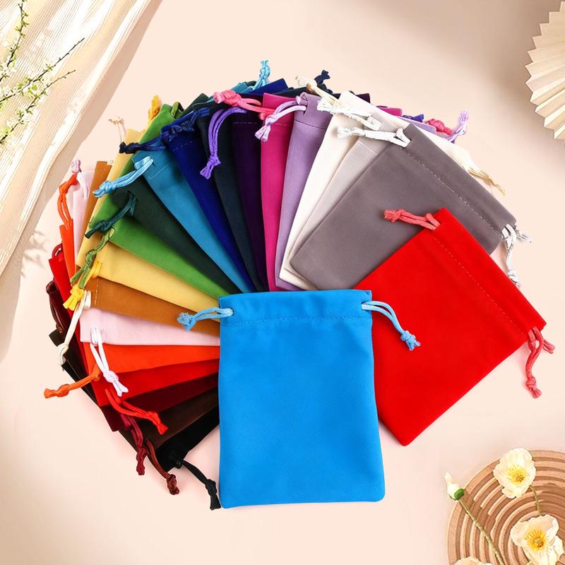 Velvet Drawstring Jewelry and Cultural Artifacts Storage Bag