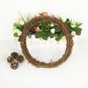 Natural Wooden Vine Wreath - Christmas DIY Decoration Ornament