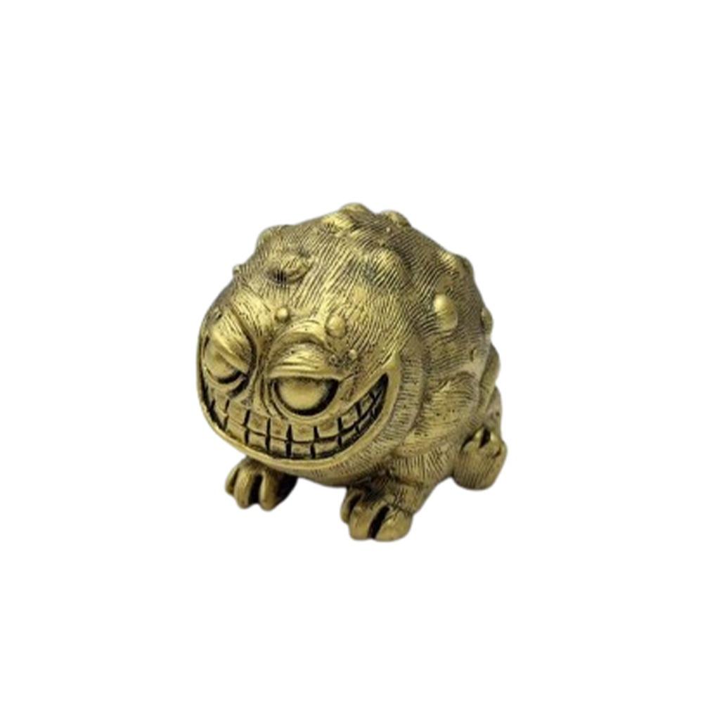 

Смешная африканская лягушка-дождь, статуэтка из смолы, скульптура животного, маленькая фигурка жабы для друзей, подарок золотой