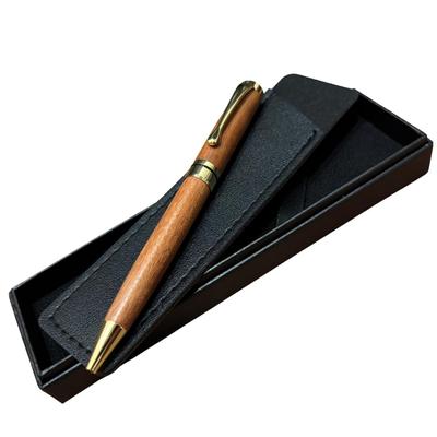 Natural Walnut Wood Ballpoint Perfect for Stationery Handmade by Compatible with Refills Pen, Adults, Gift, Oil-Based, Artisans, 0.8mm Barrel, Boxed,