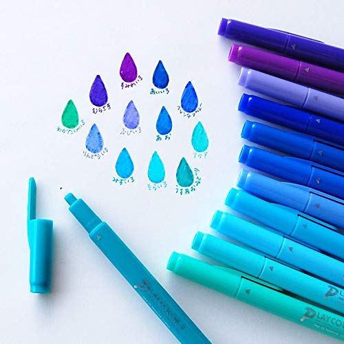 Tombow Water-based Signature Pen Play Color K Yellow Green WS-PK06 Water-based Pigment Marker
