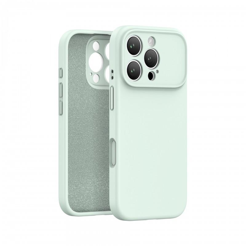 Liquid Silicone Phone Case IPhone 17 Pro Slim Shockproof Cover With Precise Cutouts Minimalist Solid Color
