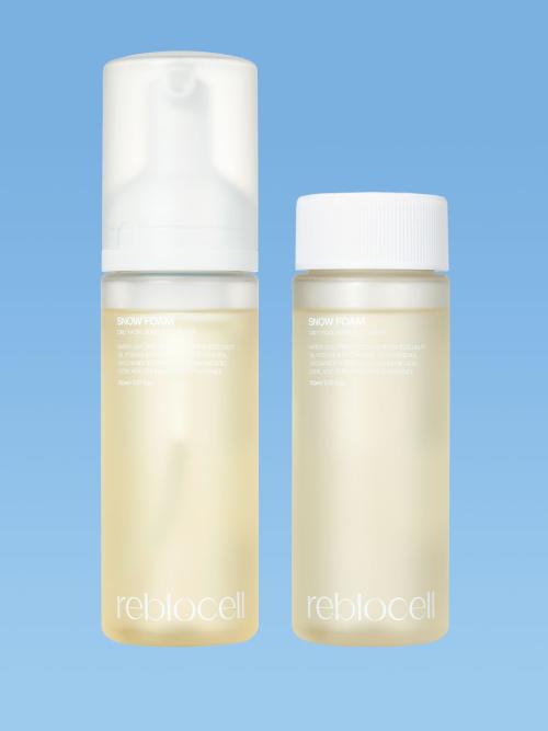 Reblocell Очищающая пенка для лица Snow Foam Cleanser 150 мл Набор Нижний элемент+сменный блок NONE