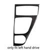 For 2014- Infiniti Q50 Q60 Real Carbon Fiber Car Gear Shift Panel Cover Trim