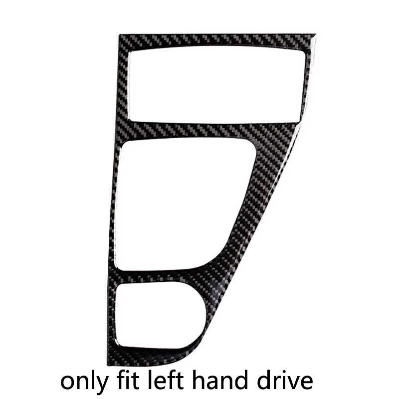 For 2014- Infiniti Q50 Q60 Real Carbon Fiber Car Gear Shift Panel Cover Trim