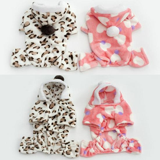 Fleece Mikina pro Psa s Kapsou - Podzim/Zima Teddy Sportovní Oblečení