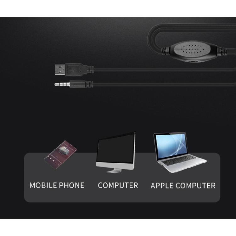 PC Computer Speaker Desktop Speaker USB Powered Sound Box for Desktop Laptops