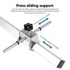 TOOPRE Bicycle Rear Derailleur Hanger Alignment Gauge Aluminium Alloy Straighten Tool for Mountain Road Bike 20-29'' Wheel