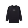 Li Ning X HajimeSorayama T Shirts Unisex Black Crew Neck Moderate Straight Fit AHSRC09-2