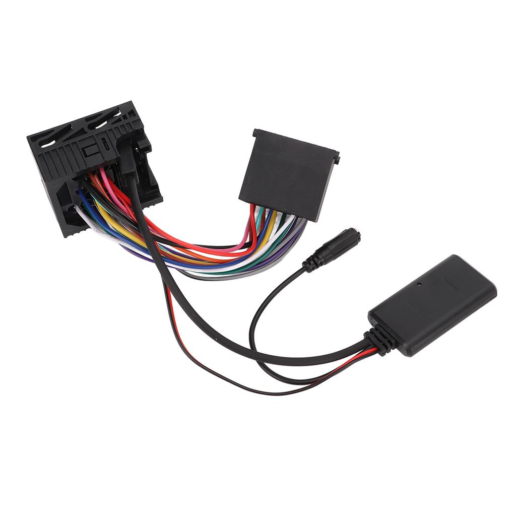 Wireless Audio AUX Cable Connector Bluetooth 5.0 with Microphone Replacement for E46 320i 320ci