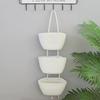 Multipurpose Foldable Cotton Hanging Basket For Bedroom Organizing