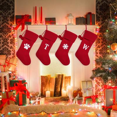 Weihnachten Rote Socken Candy Stiefel Festliche Geschenk Taschen Weihnachten Baum Dekoration Socken Dekorative Taschen