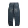 Straight jeans men's autumn and winter trendy brand American retro new washed loose men's casual pants