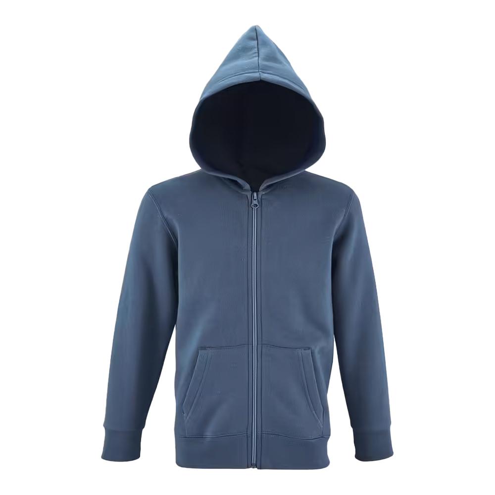 Childrens/Kids Stone Full Zip Hoodie