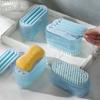 Rolling Soap Dispenser Storage Case NonSlip Design Foaming Soap Holder Bathroom Organizers for Household Home Use