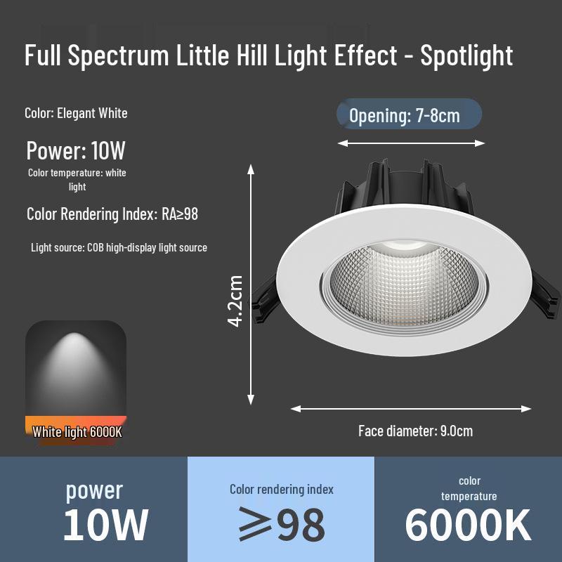 Recessed Super Bright Ceiling Downlight for Home and Commercial Spaces