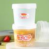 Multipurpose Plastic Dessert Jars Sealed Food Storage Boxes Microwave Friendly Designs Kitchen Puddings Cup