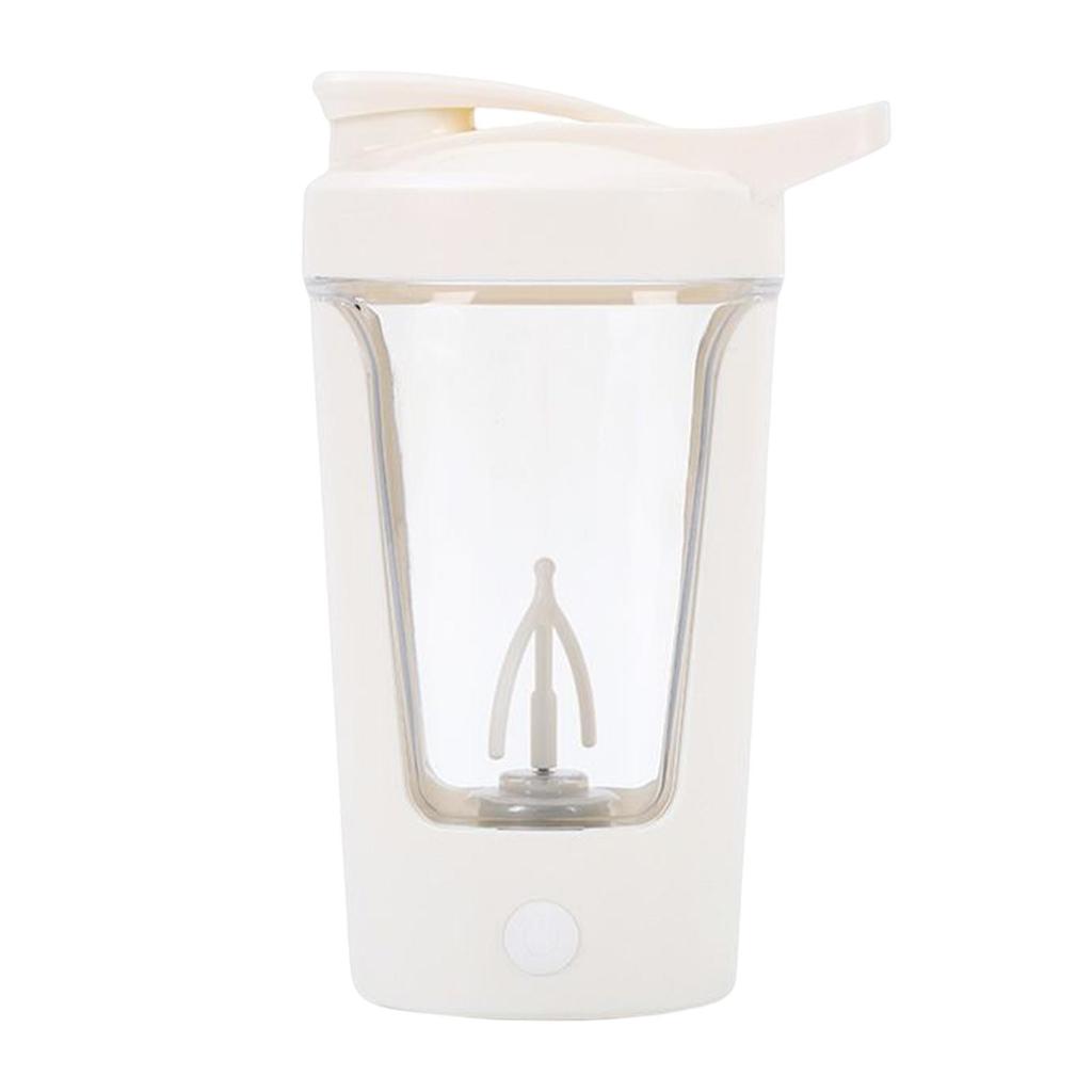 Handheld Electric Shaker Bottles Battery Operated Protein Bottle 350ml Cup Drink