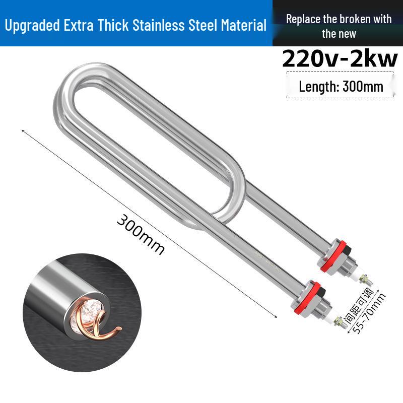 Electric Rice Steamer Heating Tubes: 380v & 220v, 2kw, 3kw, 4kw Heating Elements for Steaming Boxes