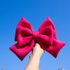 Cloth Cloth Satin Ribbon Bow 12 Colors Helmet Headwear Helmet Bowknot  Electric Vehicle Decoration