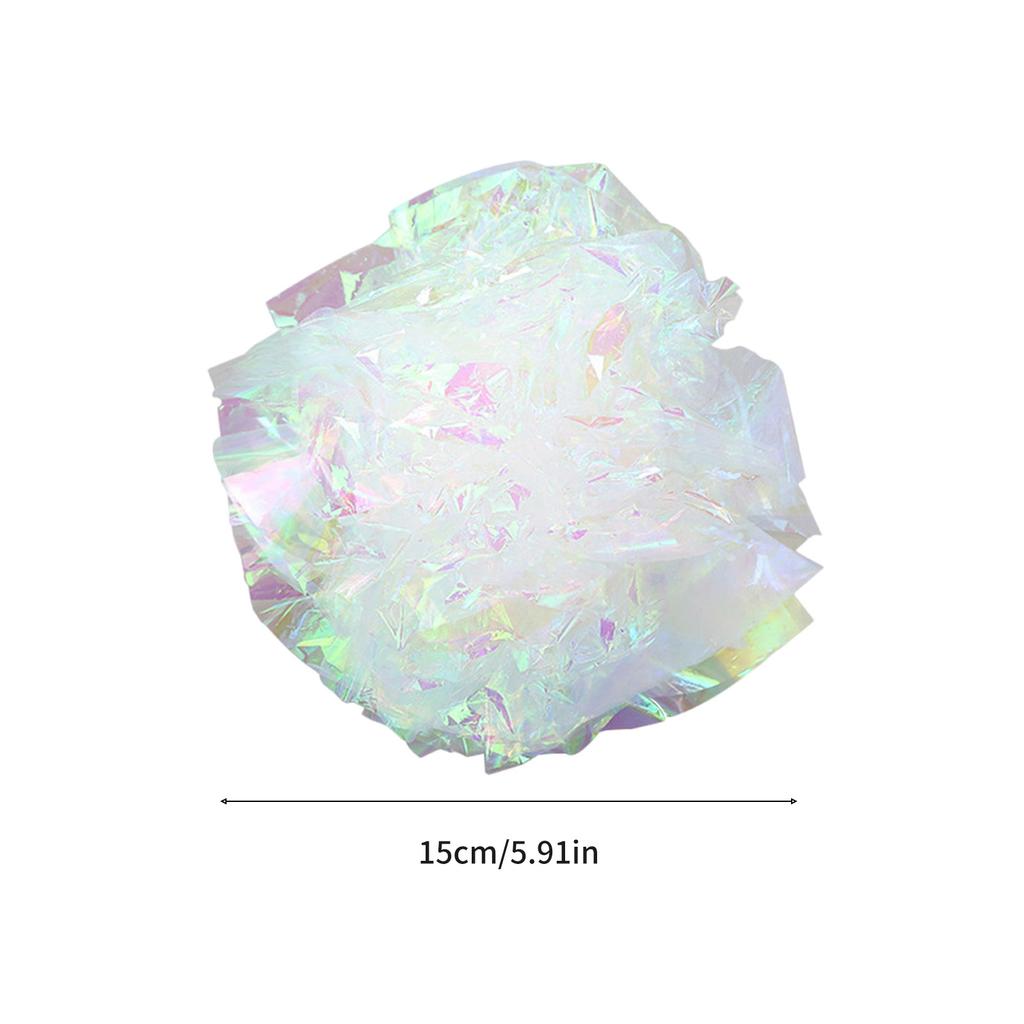 Light Weight Crinkle Paper Cats Toy Sound Tin Paper Toy Cats Interactively Toy for Cats Kittens