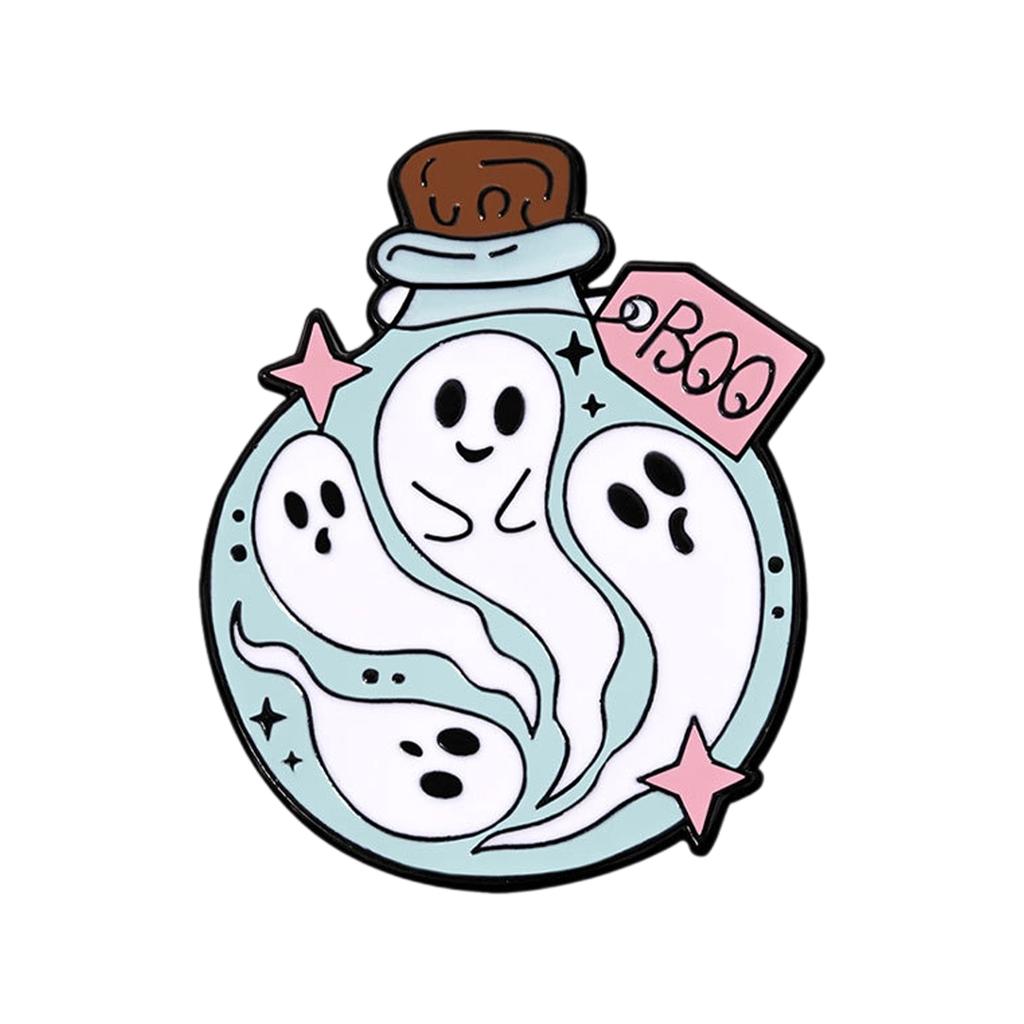 Halloween Ghosts Devil Badge Cute Cartoon Festival Decoration Clothes, Bags, Accessories Alloy Brooch