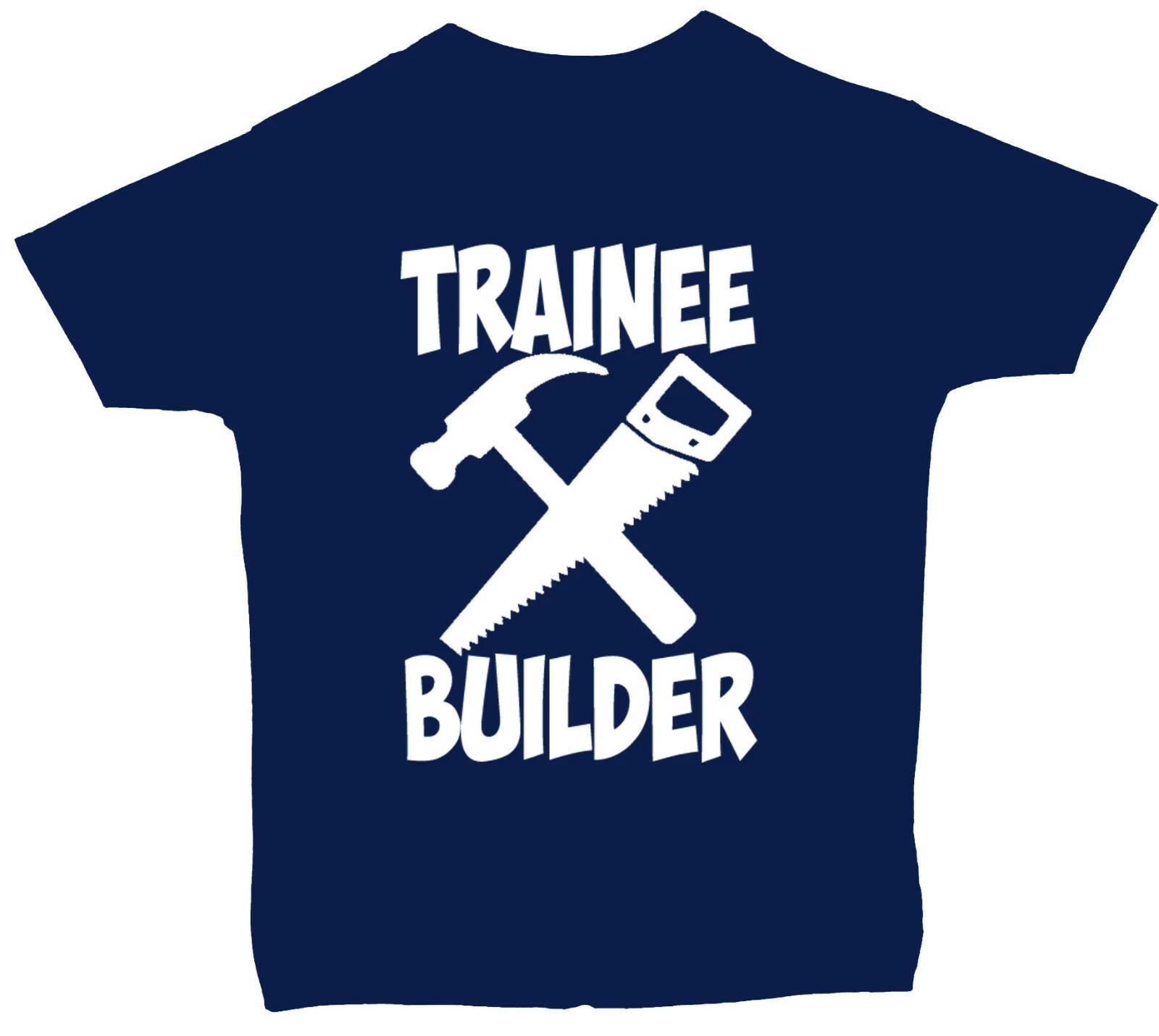 

Trainee Builder Baby/Children T-Shirt/Top 0-3Months to 5-6Years Boy Girl 140