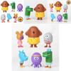 Delightful Hey Duggee 6-piece Action Figure Toy Set With Badge Perfect For Kids Xmas