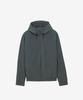 Aigle Men'S Zip-Up Fleece Hooded Jacket Aiw25Mfle011Urb