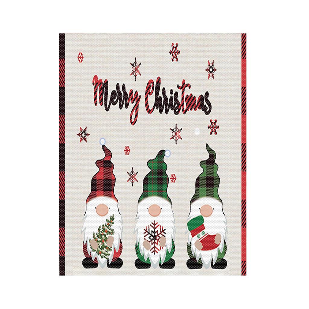 Christmas Blanket Red And Black Plaid Dwarf Christmas Blanket, Flannel Plush Comfortable Soft Warm Bed Blanket Suitable For Living Room, Sofa, Bedroom