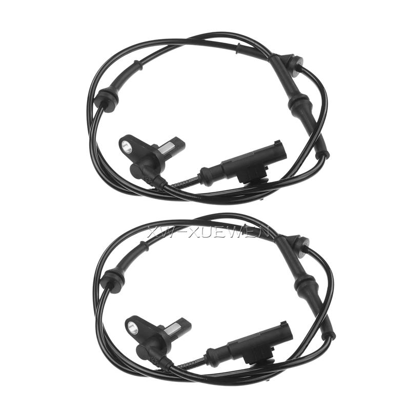 2X Front Wheel Speed ABS Sensor SSB500090 SSB500091 SSB500092 For Land Rover Discovery3 L319 2.7TDV6 4.0L 4.4L 276DT 406PN 448PN