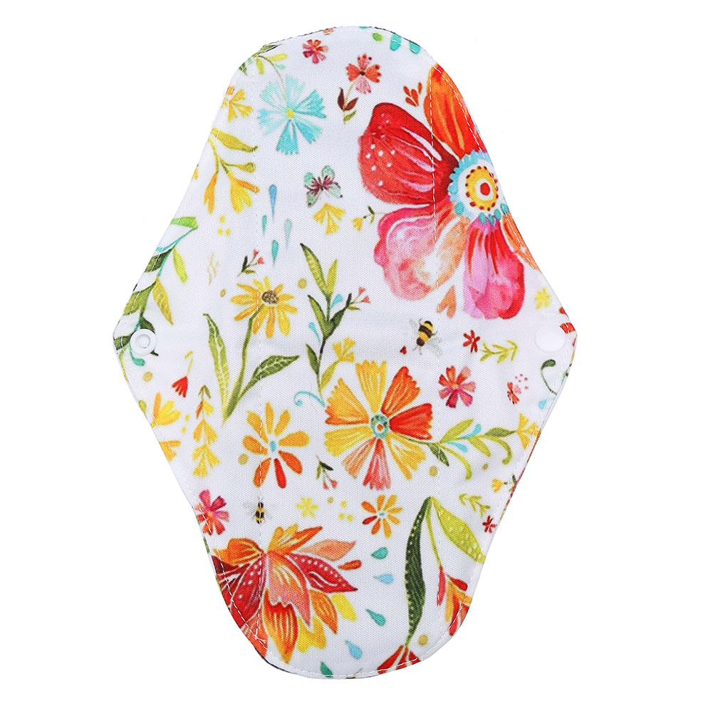 9 Types Women Reusable Washable Panty Liner Bamboo Charcoal Cloth Sanitary Menstrual Mama Pad
