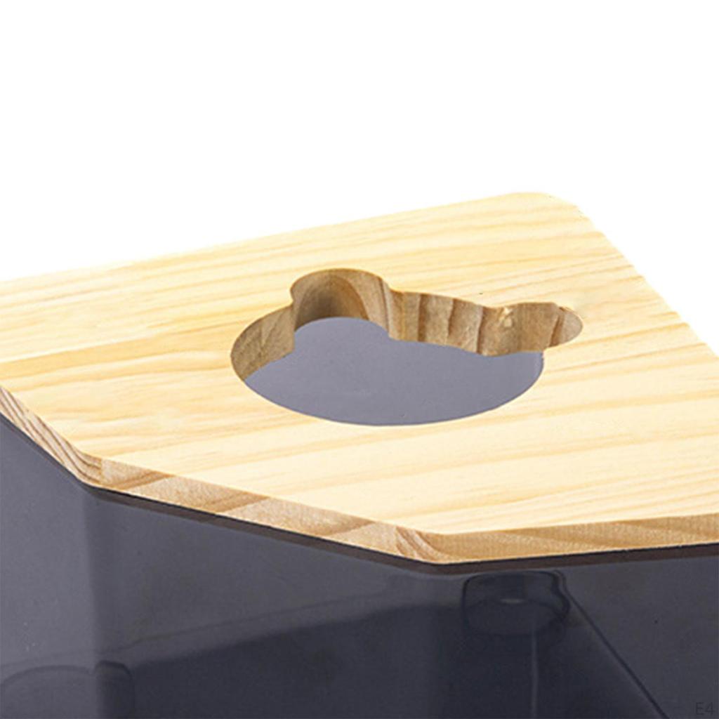 Hamster Bad Toilet Badewanne Haustier Badezimmer Niedliche Form Habitat Dekor Becken Sandbehälter für